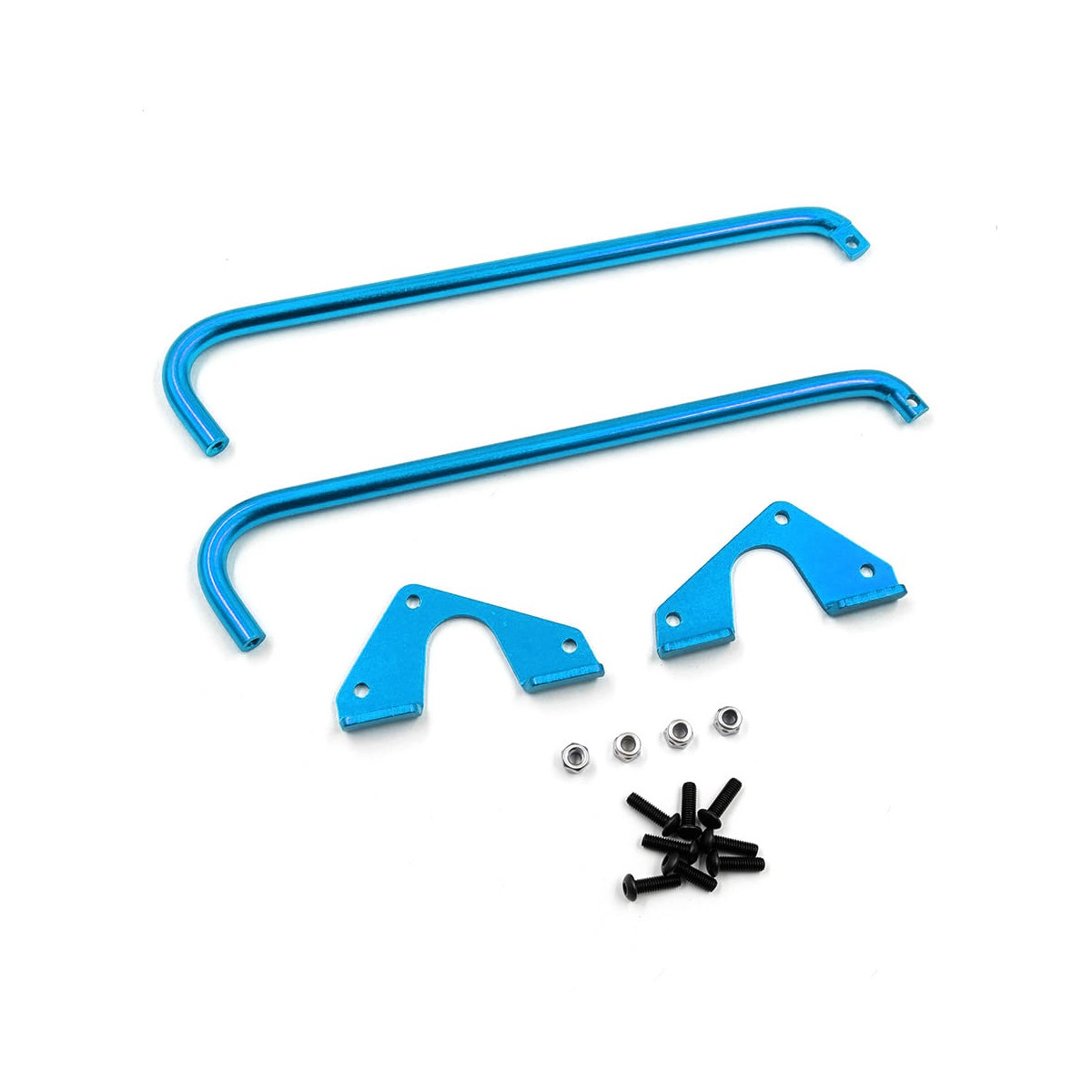 Xtra Speed Alu Side Bumper blau für Wild One/ FAV