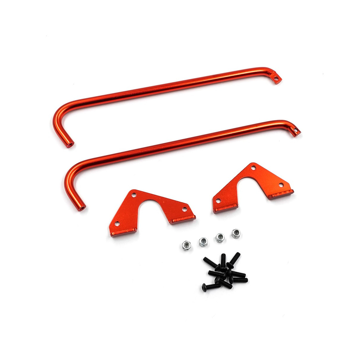 Xtra Speed Alu Side Bumper rot für Wild One/ FAV