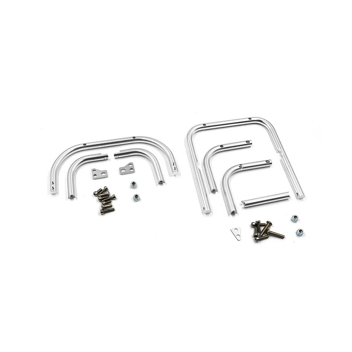 Xtra Speed Aluminum Front & Rear Guard Silver For...