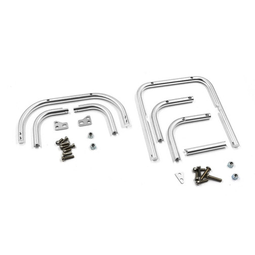 Xtra Speed Alu Front & Rear Guard silber für Sand Scorcher / Buggy Champ
