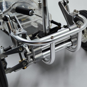 Xtra Speed Alu Front & Rear Guard silber für Sand Scorcher / Buggy Champ