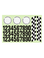 Blockhead Motors Aufkleber Numbers