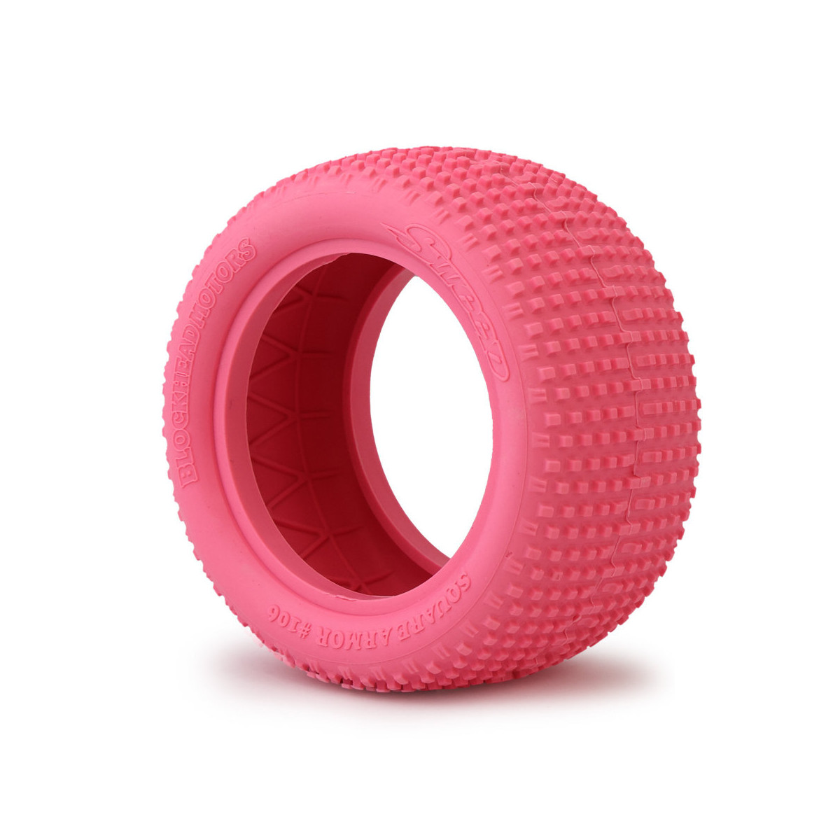 Sweep x Blockhead Motors Tri-Rip Tire 2WD front (pink) Sweep x Blockhead Motors Tri-Rip Tire 2WD front (pink)