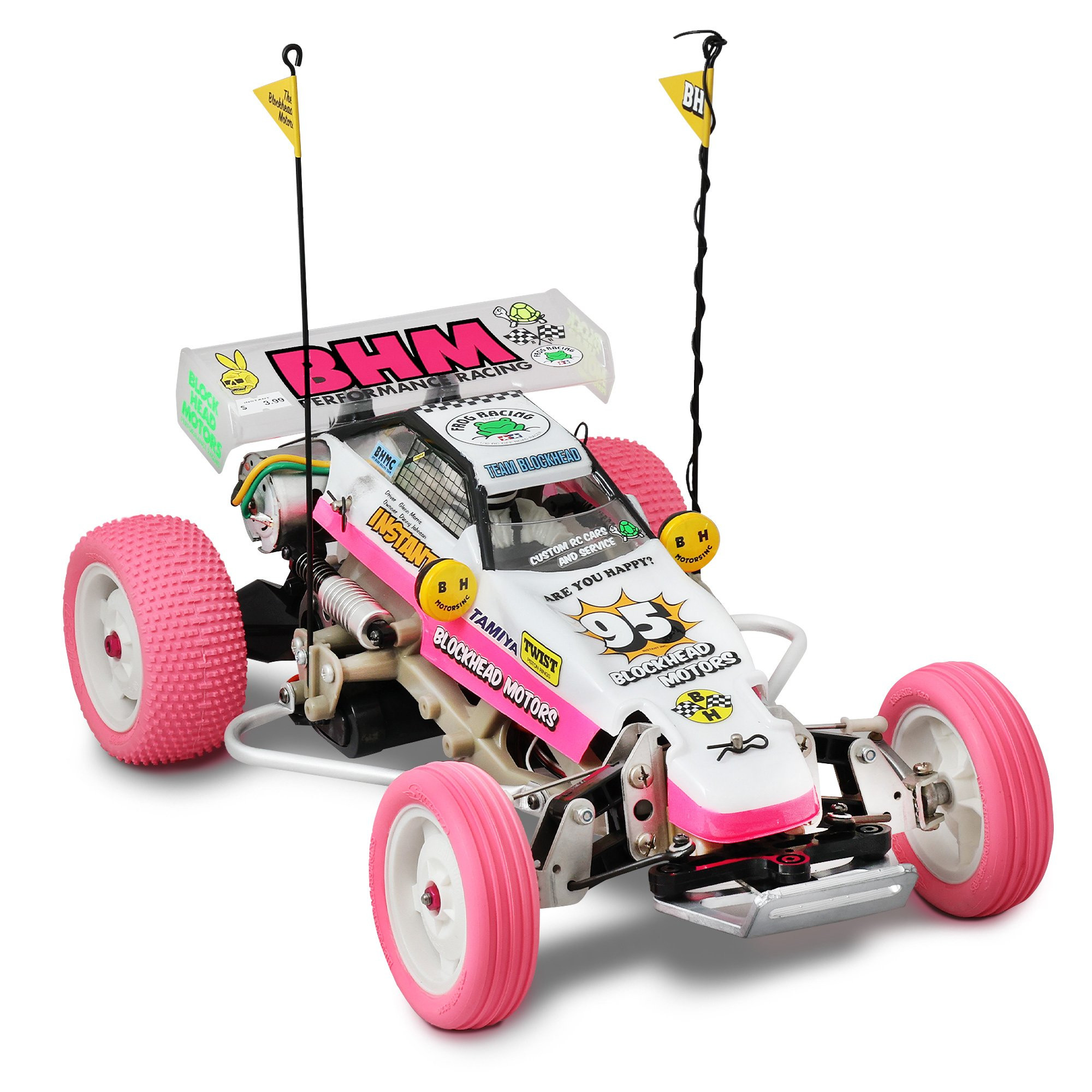 Sweep x Blockhead Motors Square Armor Tire rear (pink)