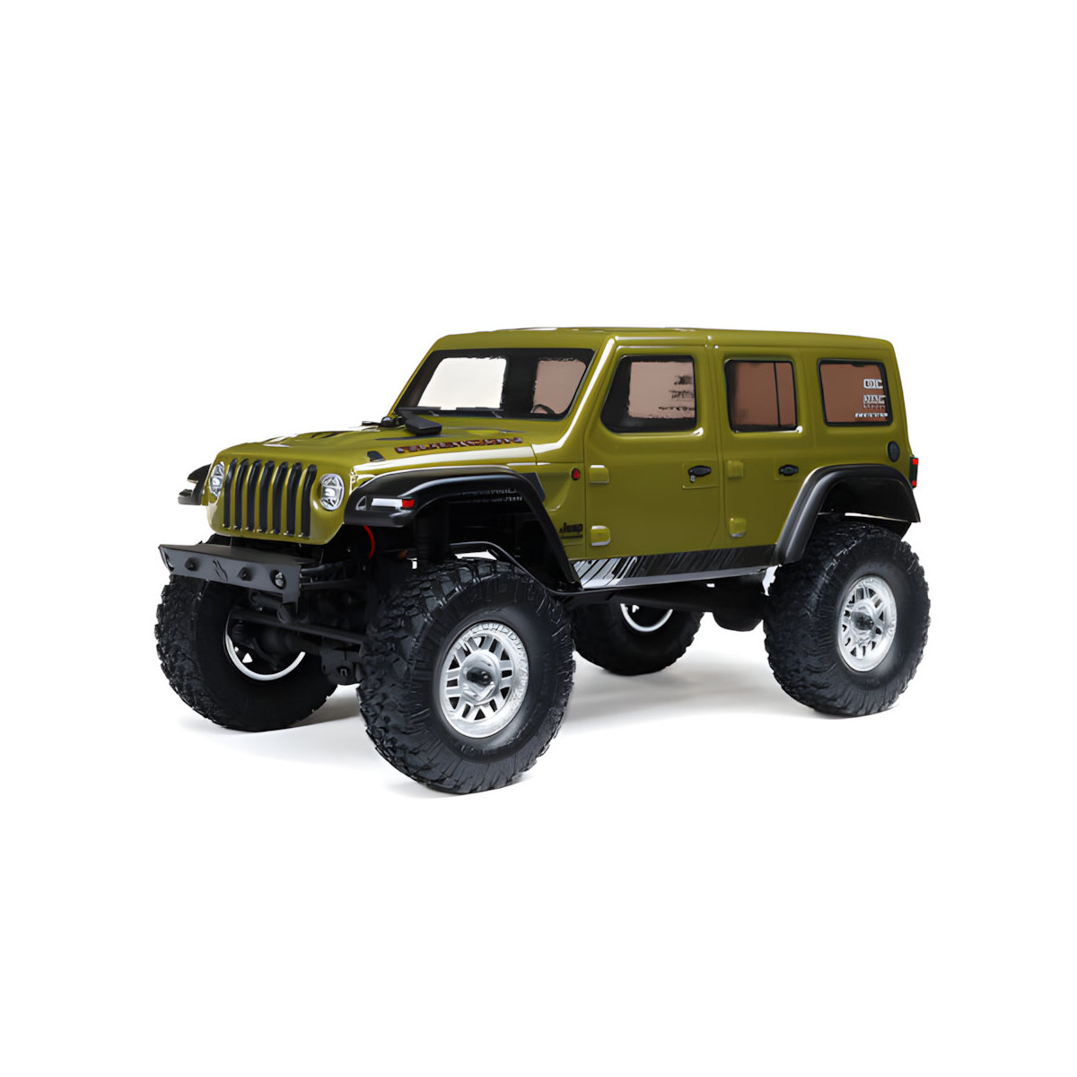 Axial Jeep Wrangler JLU 4X4 Rock Crawler Brushed 1/24...