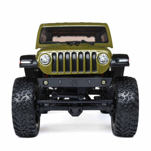 Axial Jeep Wrangler JLU 4X4 Rock Crawler Brushed 1/24 SCX24 RTR Green