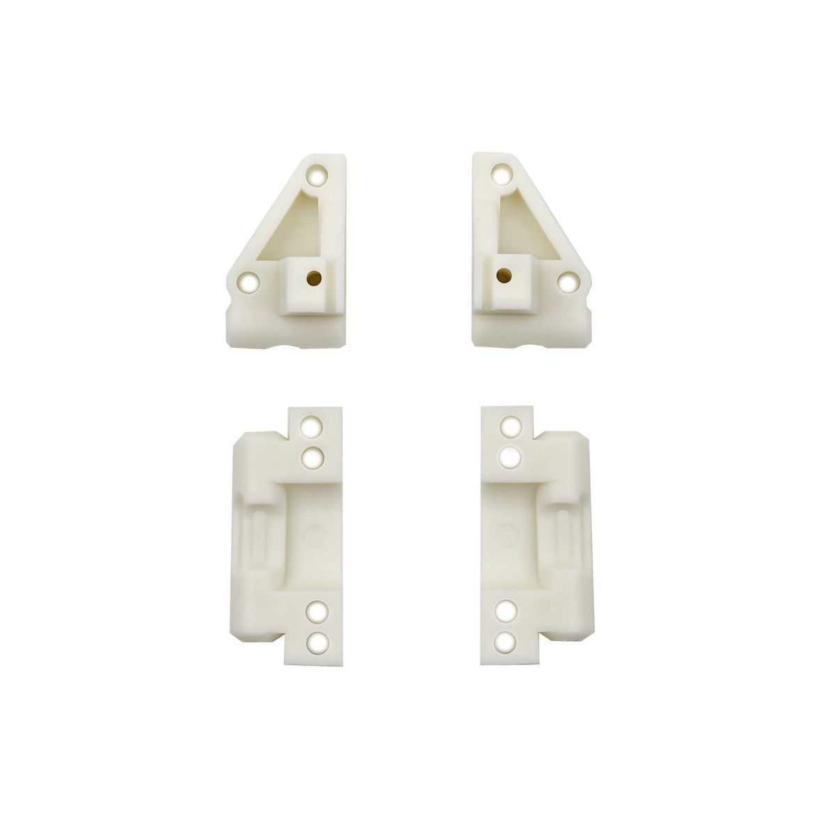 Team Associated Arm Mounts, front and rear RC10