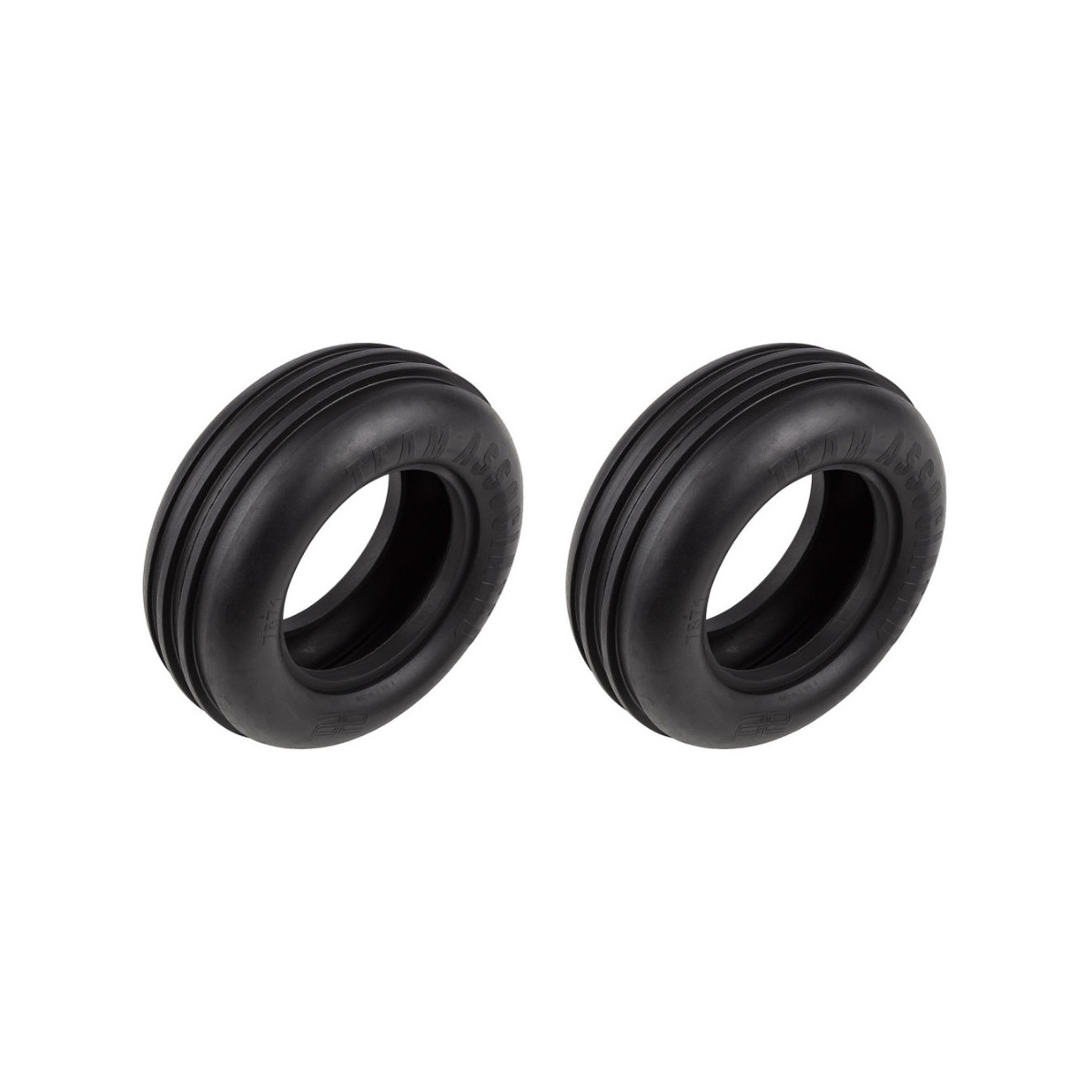 Team Associated Front Tires, narrow RC10T (2)
