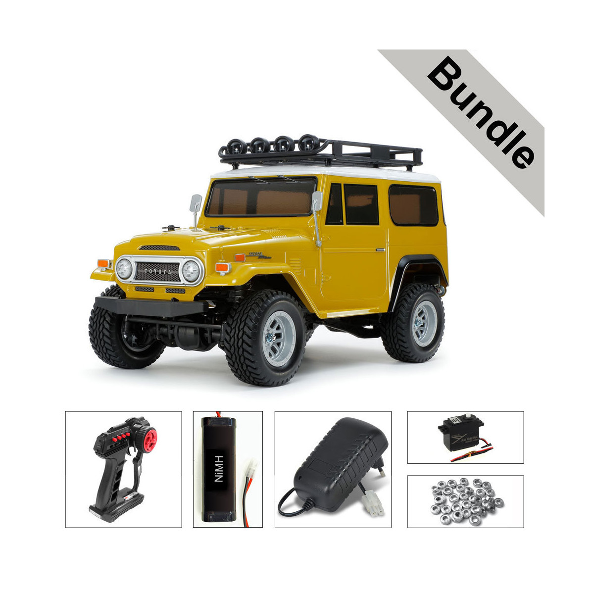 Tamiya 47490 Toyota Land Cruiser 40 CC-02 (vorlackiert)...