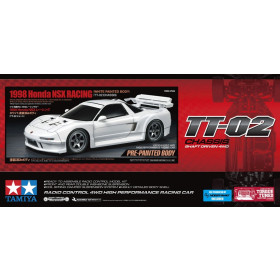 Tamiya 47506 1:10 RC Honda NSX Racing TT-02 Kit pre-painted