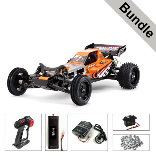 Tamiya 58628 Racing Fighter Buggy (DT-03) Bausatz BUNDLE