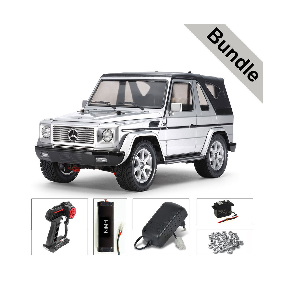 Tamiya 58629 Mercedes Benz G-Klasse G320 Cabrio MF-01X