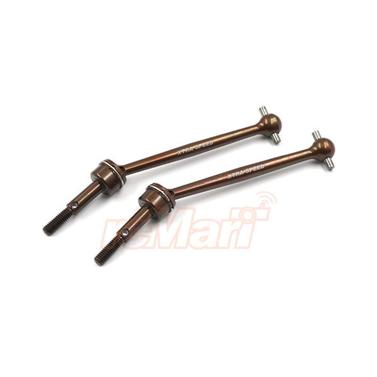 Xtra Speed Spring Steel CVD Drive Shaft Set For Tamiya TT02B