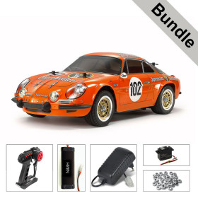 タミヤｍ−06　Alpine　A110 タミヤ 電動RCカーシリーズ 1/10RC アルピーヌA110 イェーガー