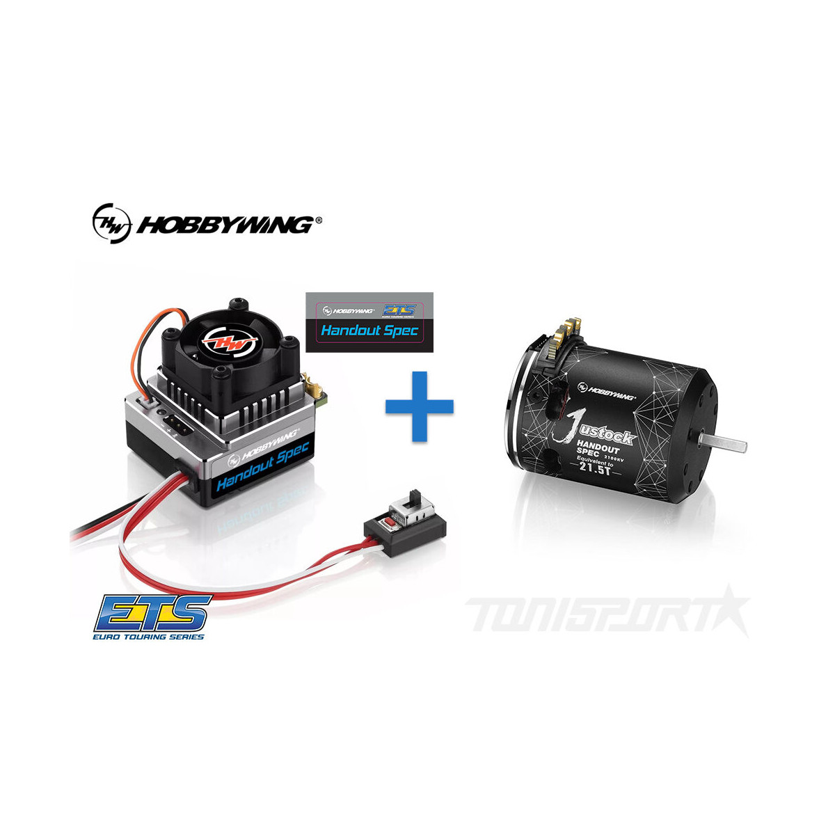 Hobbywing ETS Formula 1 Combo XeRun XR10 Justock G3 Handout