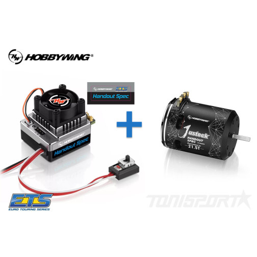Hobbywing ETS Formel 1 Combo XeRun XR10 Justock G3 Handout Spec Regle