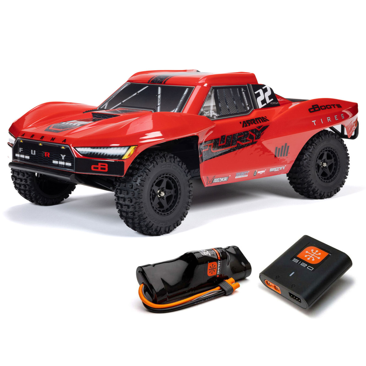 Arrma Fury Mega 550 2WD Short Course Truck RTR 1:10 (mit...