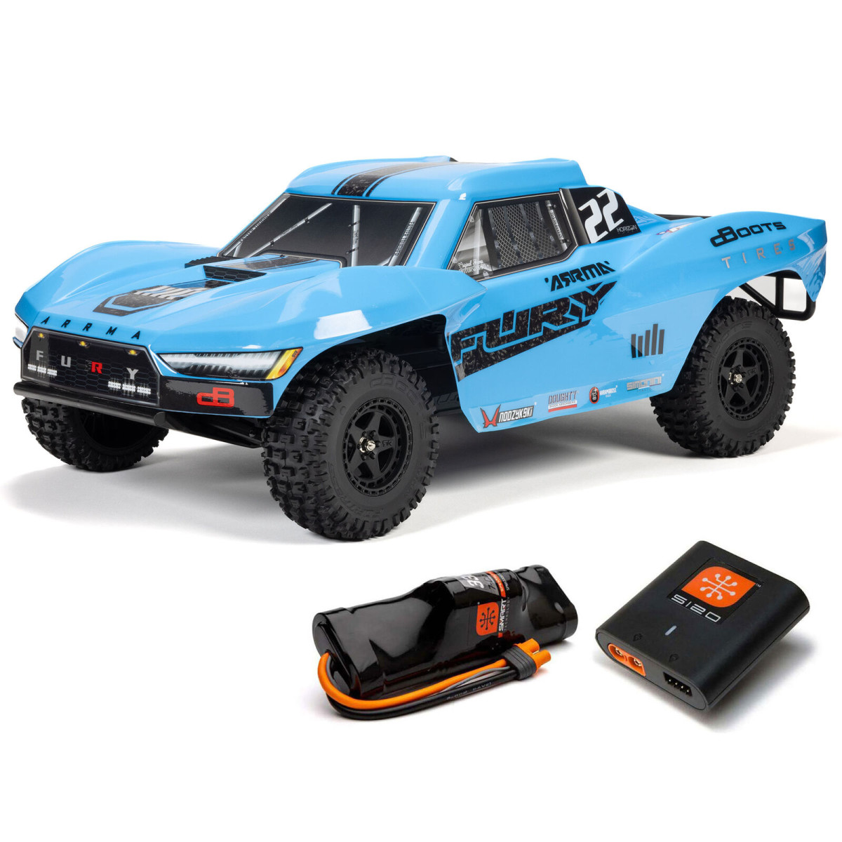 Arrma Fury Mega 550 2WD Short Course Truck RTR 1:10 (mit...