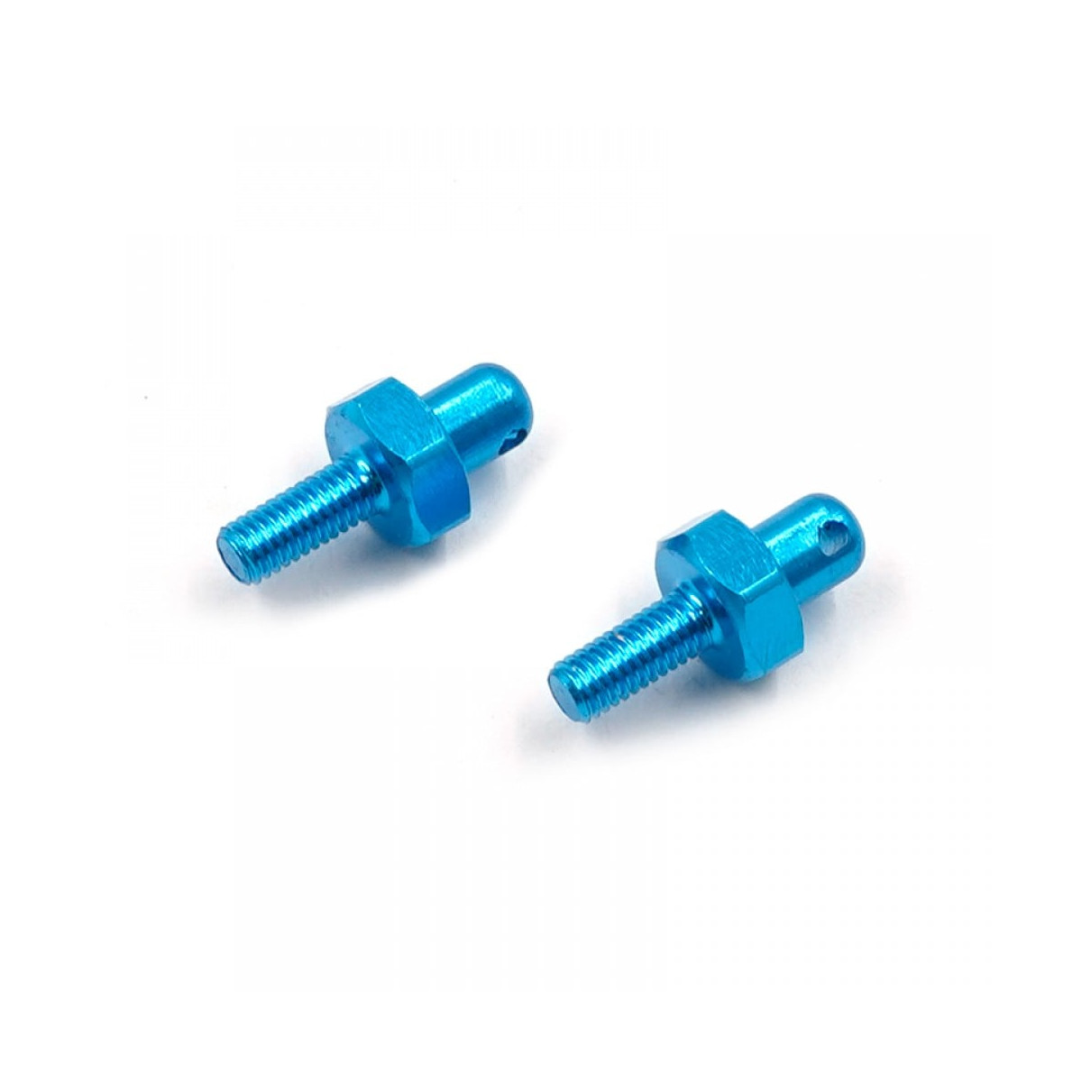Xtra Speed  Alu Body Mount blue (2) für Top Force /...