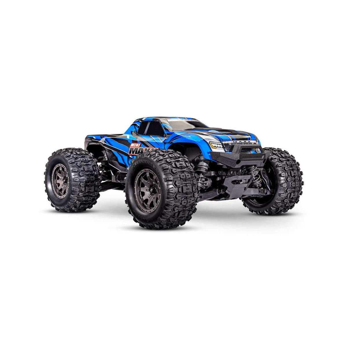 Traxxas Mini-Maxx 4WD blau BL-2S Brushless mit Akku/Lader