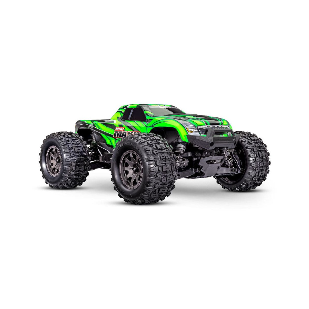 Traxxas Mini-Maxx 4WD grün BL-2S Brushless mit...
