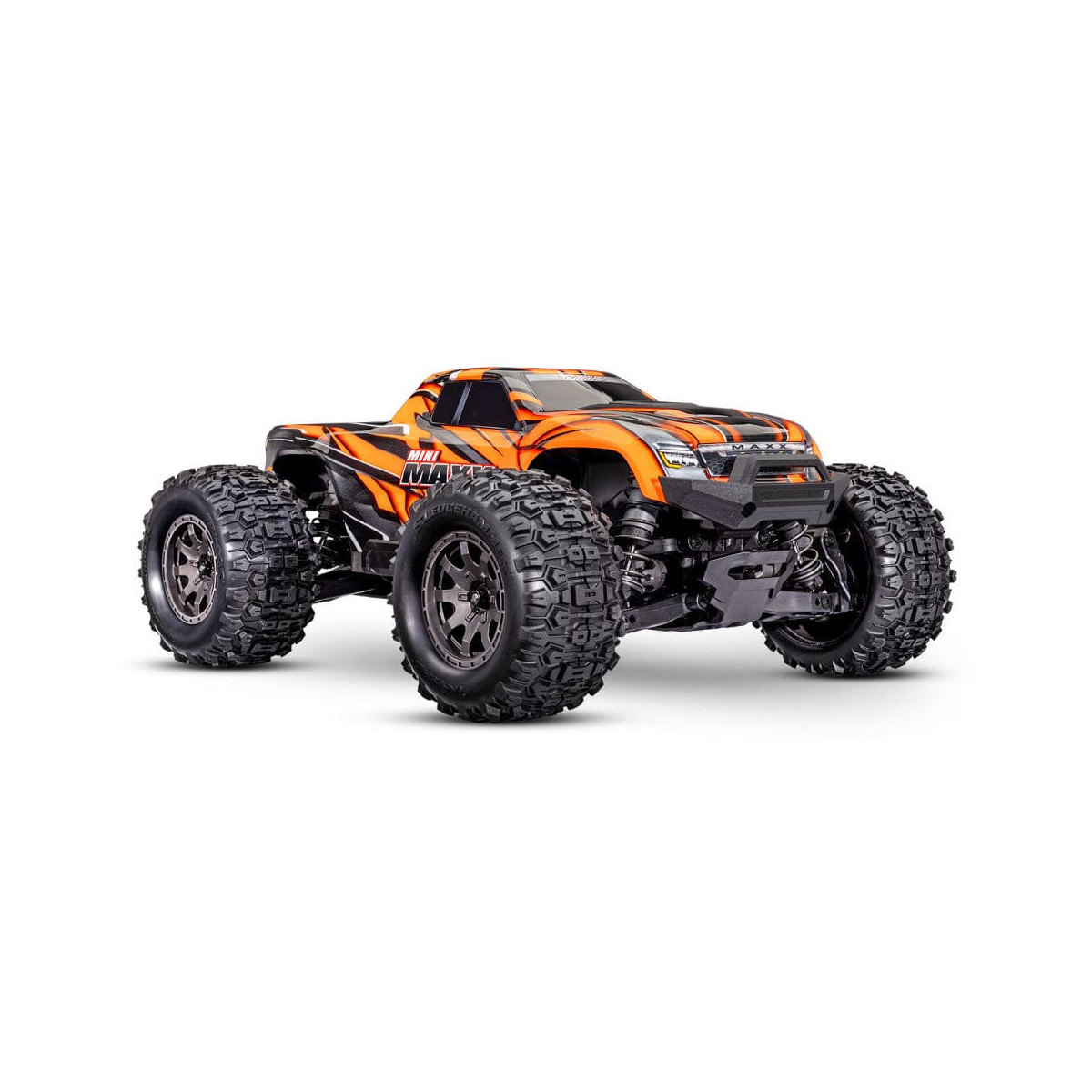 Traxxas Mini-Maxx 4WD orange BL-2S Brushless mit Akku/Lader