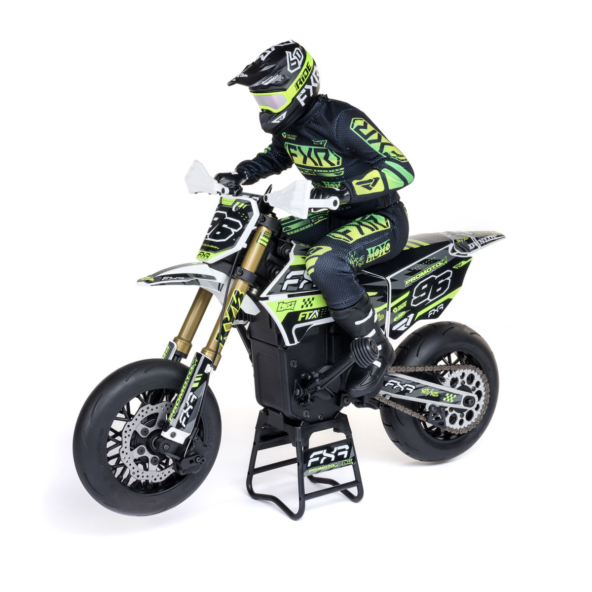 LOSI Promoto-SM 1:4 Motorcycle RTR FXR weiß