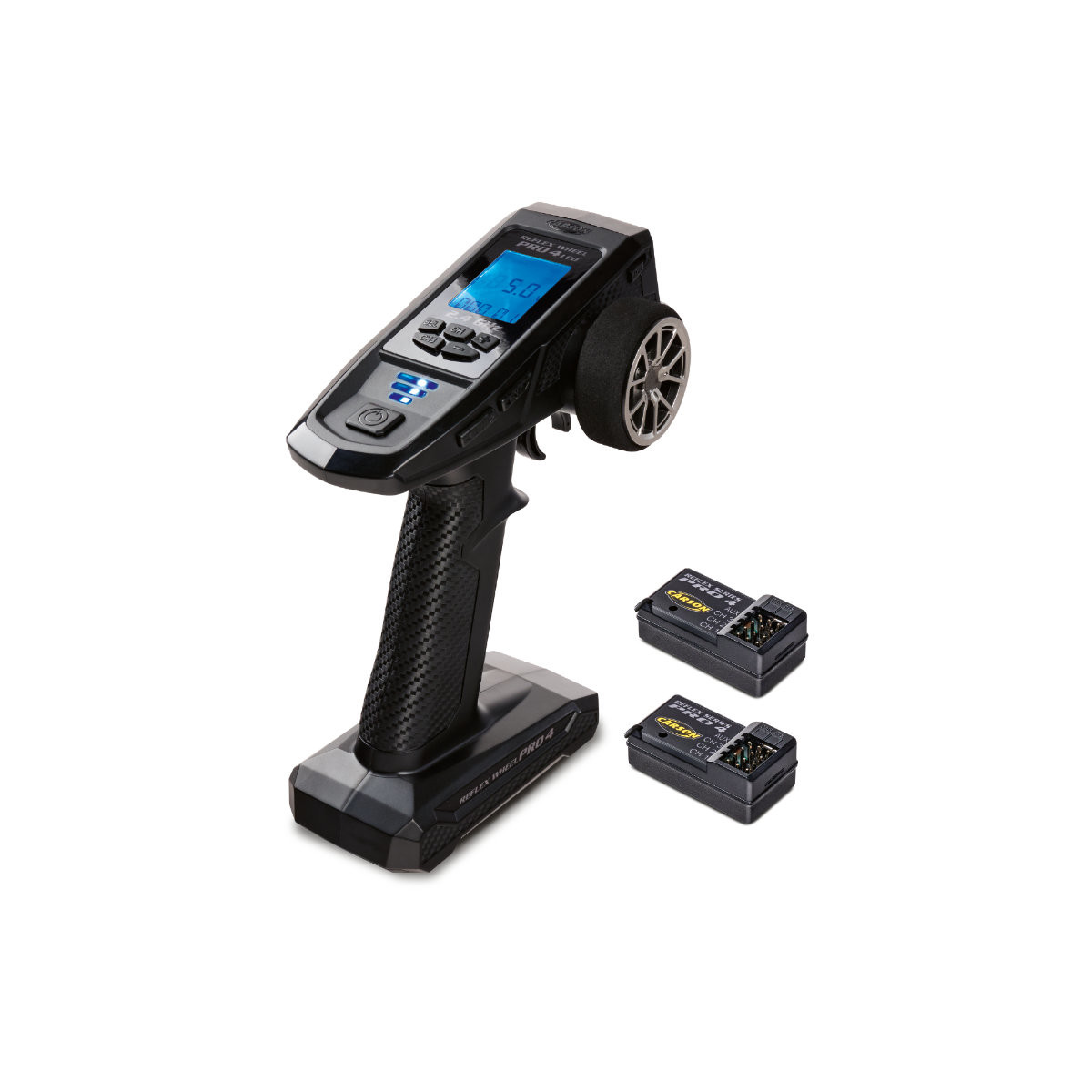 Carson Transmitter Reflex Wheel Pro 4 2.4GHz LCD with 2...