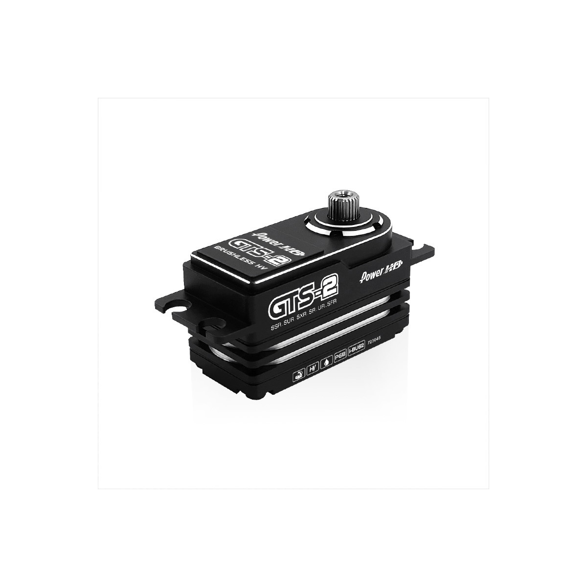 Power HD Servo GTS 2 Low Profile HV MG Brushless Alu case...