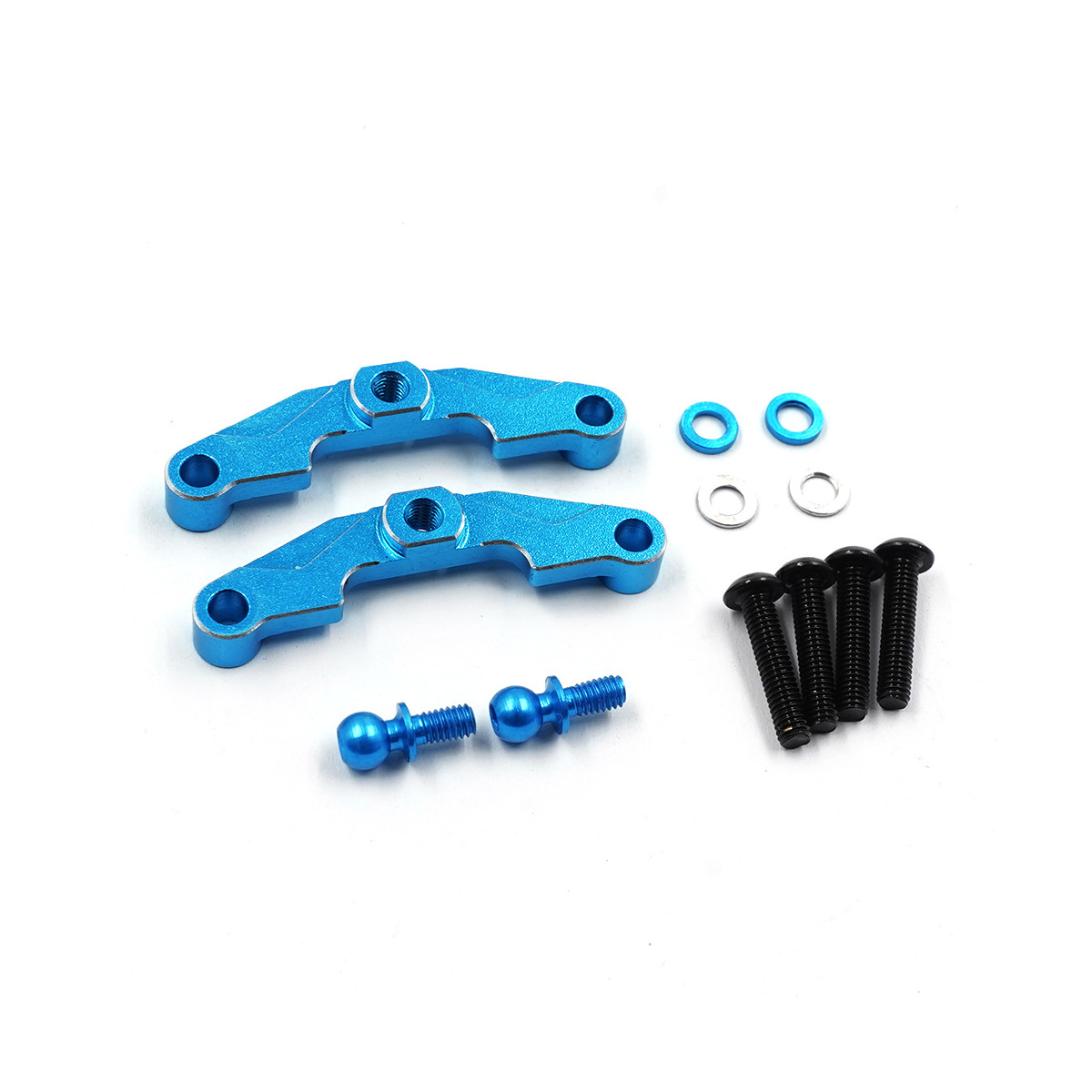 Yeah Racing Alu Querlenker-Halter oben für Tamiya...