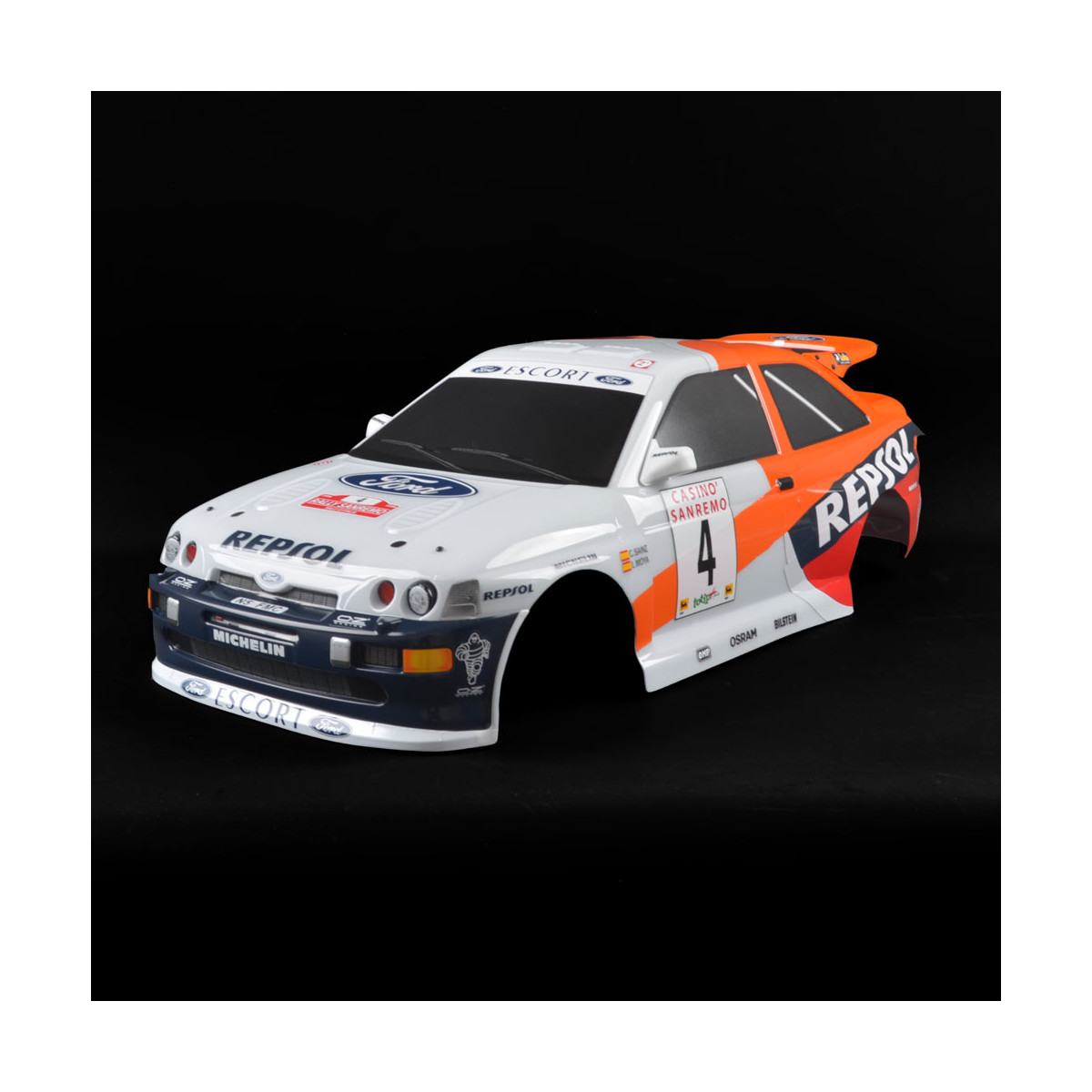 HPI Karosserie Ford Escort RS Cosworth gedruckt (300mm) WR8