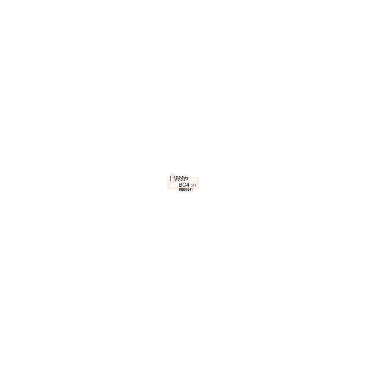 Tamiya 19805911 Schneid-Schraube 2,6x8mm (10)