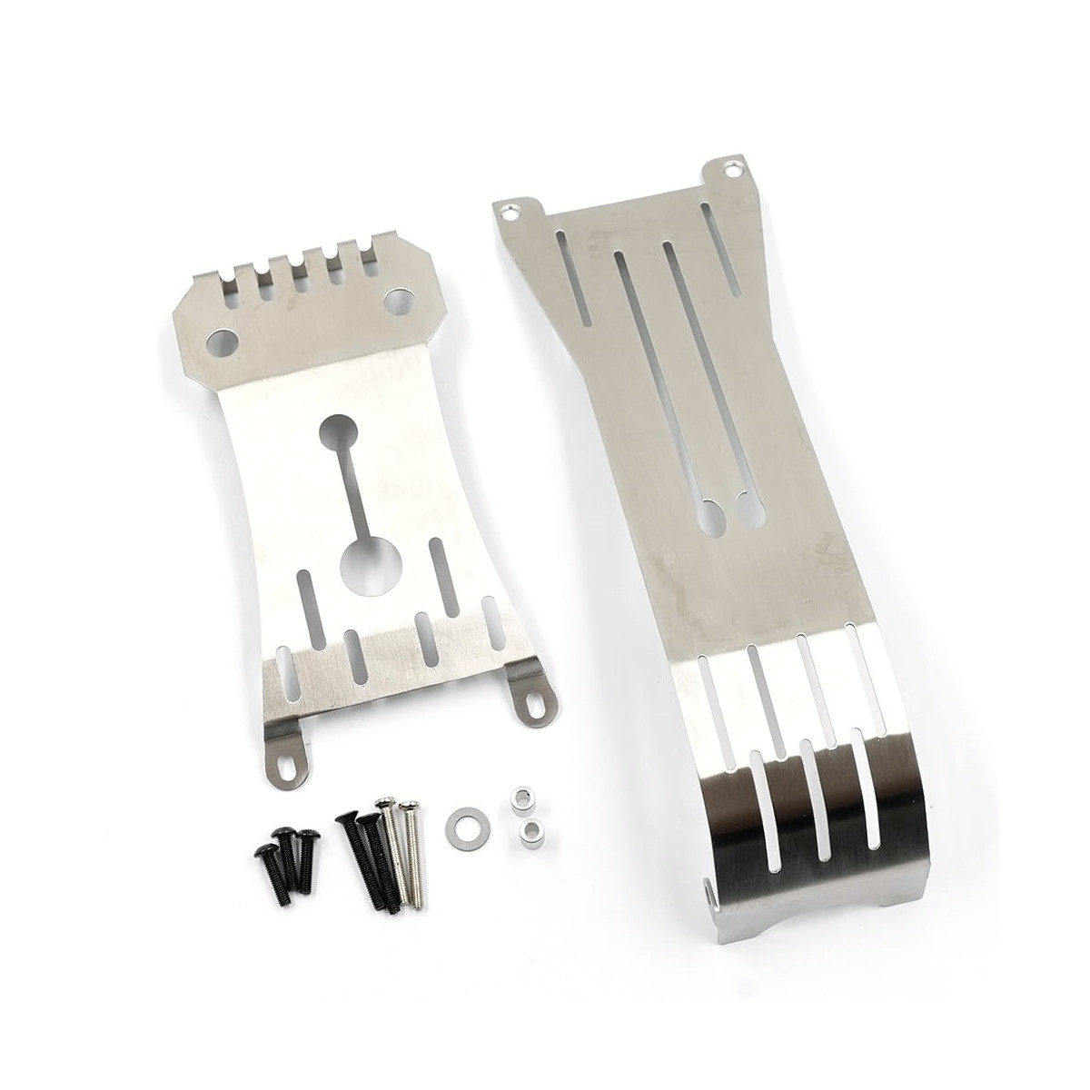 Xtra Speed Edelstahl Chassisplatte (vorn & hinten)...