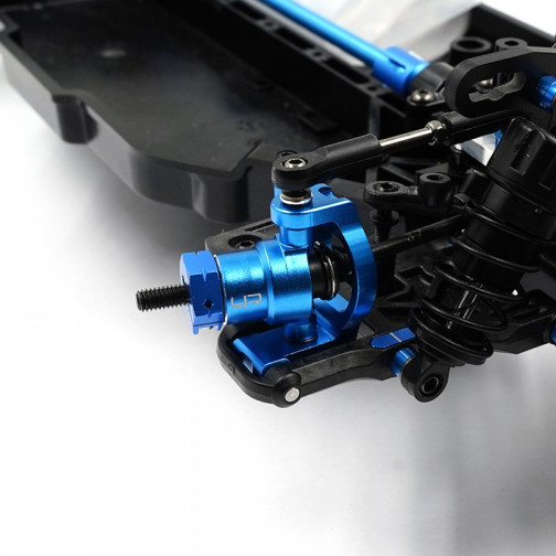 Yeah Racing Aluminum Front C Hub Set For Tamiya TT-02 Type-SRX/TRF420