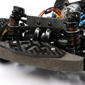 Yeah Racing Graphite Rally Shock Tower Set For Tamiya TT02