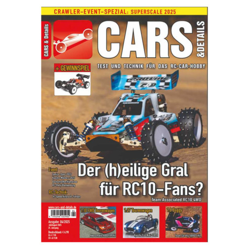 Zeitschrift Cars & Details Ausgabe 4 Juli/August 2025