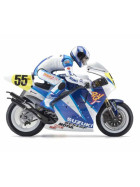Kyosho Motorrad Hanging-On Racer S.R.T. Suzuki RGV 1992 1:8 Bausatz