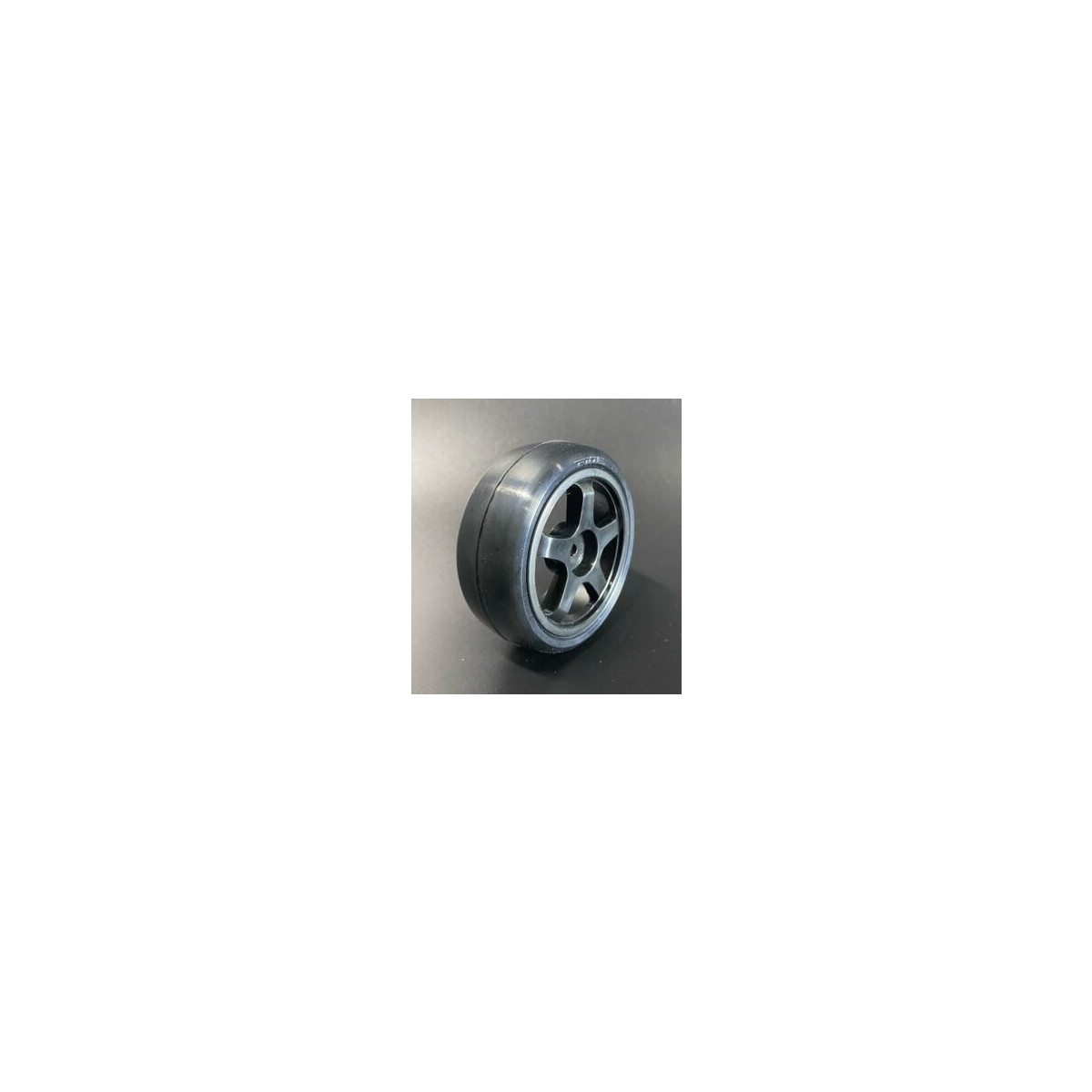 Ride Slick Tires (Belted) on 5-Spoke Wheel, Pre-glued (4)