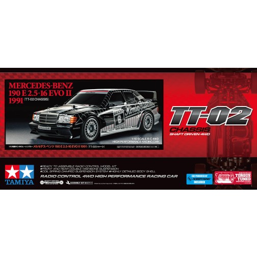 Tamiya 58752 M-B 190 E Evo.II '91 - Tamico RC Car Online Shop