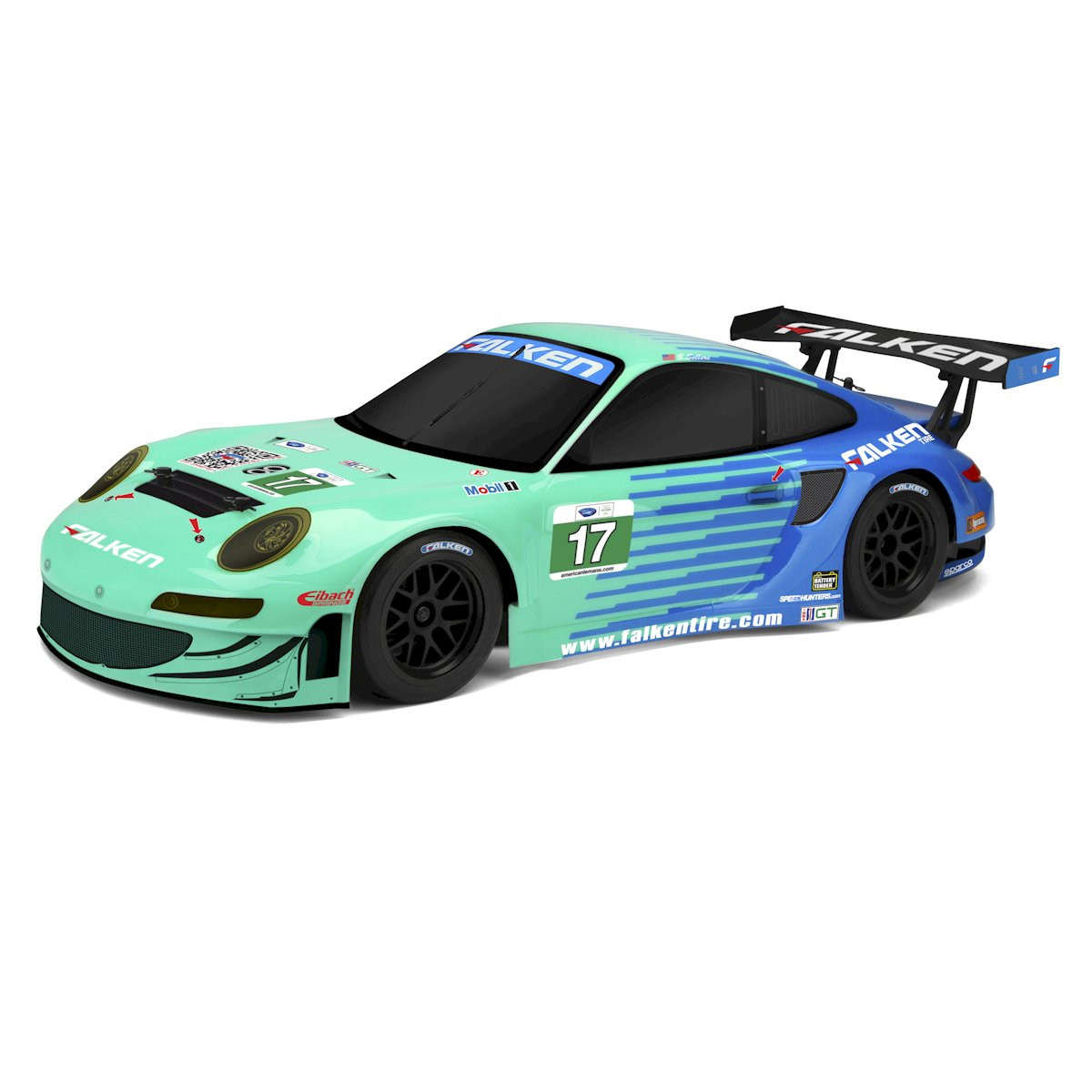 HPI Porsche 911 GT3 RSR Falken Sport 3 Flux RTR 1:10
