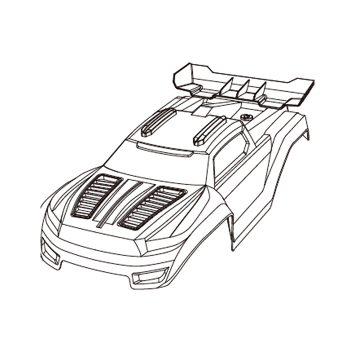 Body shell assembly