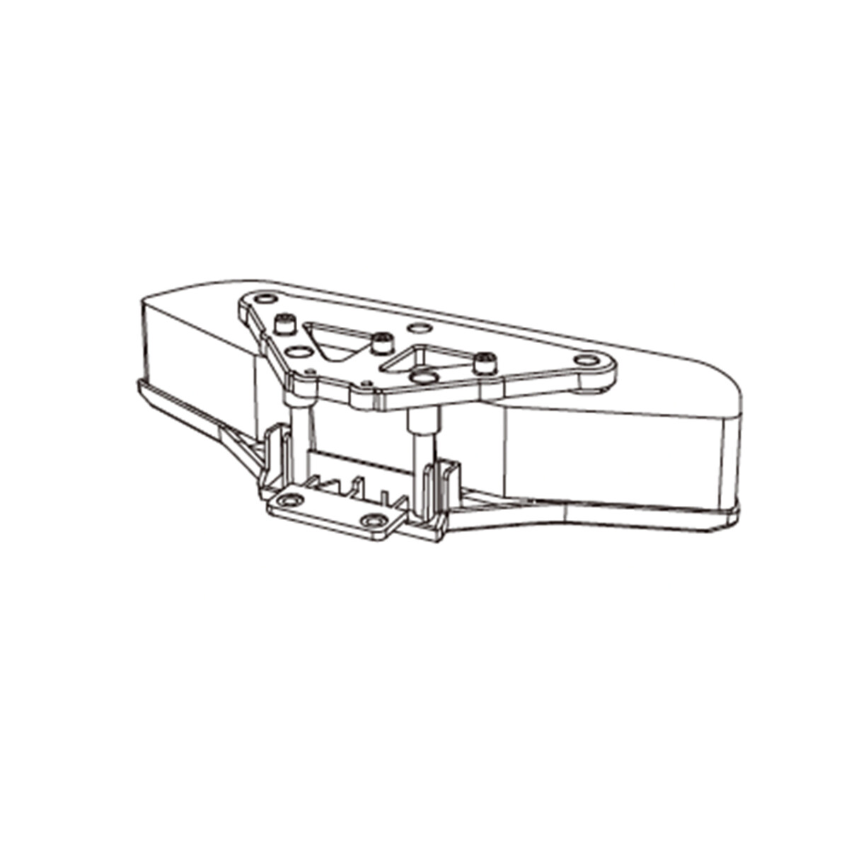 MJX 7303 Frontbumper Citroen C3 1/7