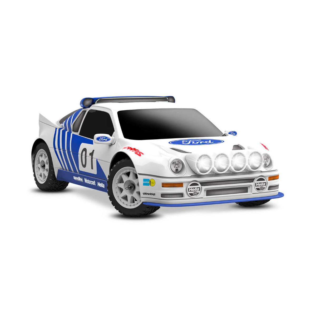 Traxxas Ford RS200 Mini-Rally VXL-Power 4x4 blau RTR