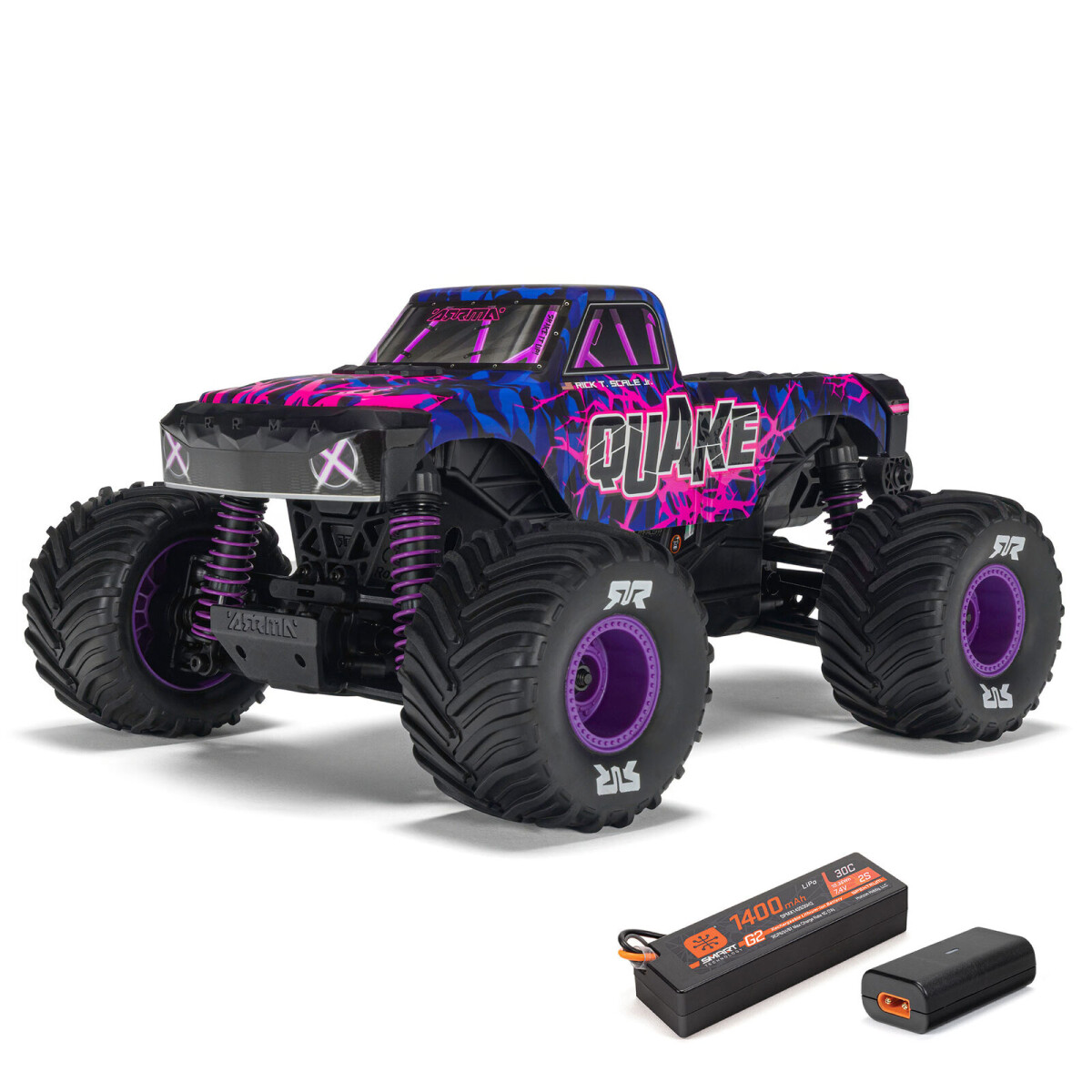 Arrma Quake Grom 4X4 RTR 1:16 Purple