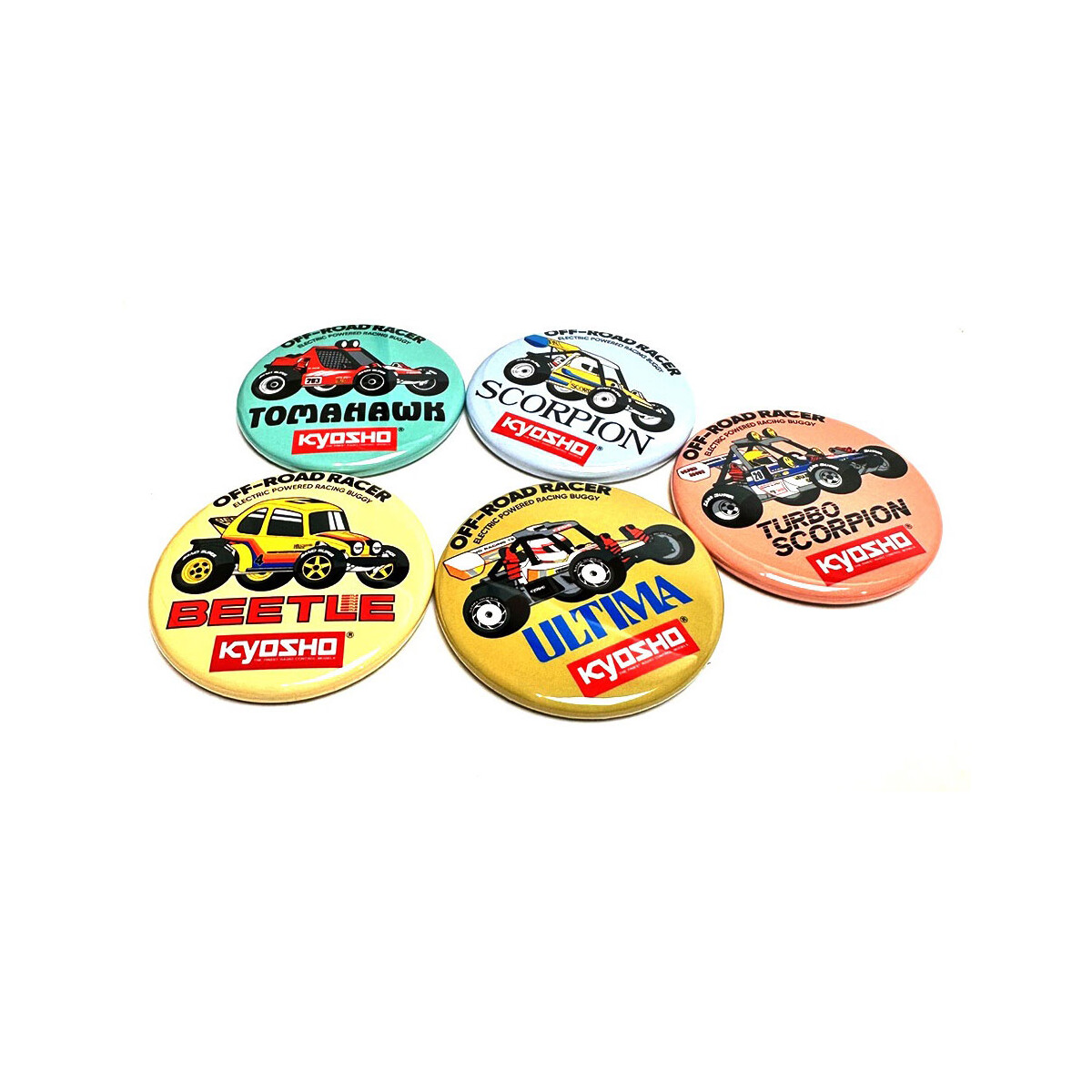 Kyosho Anstecker/Pins Vintage Buggy 2WD (5)