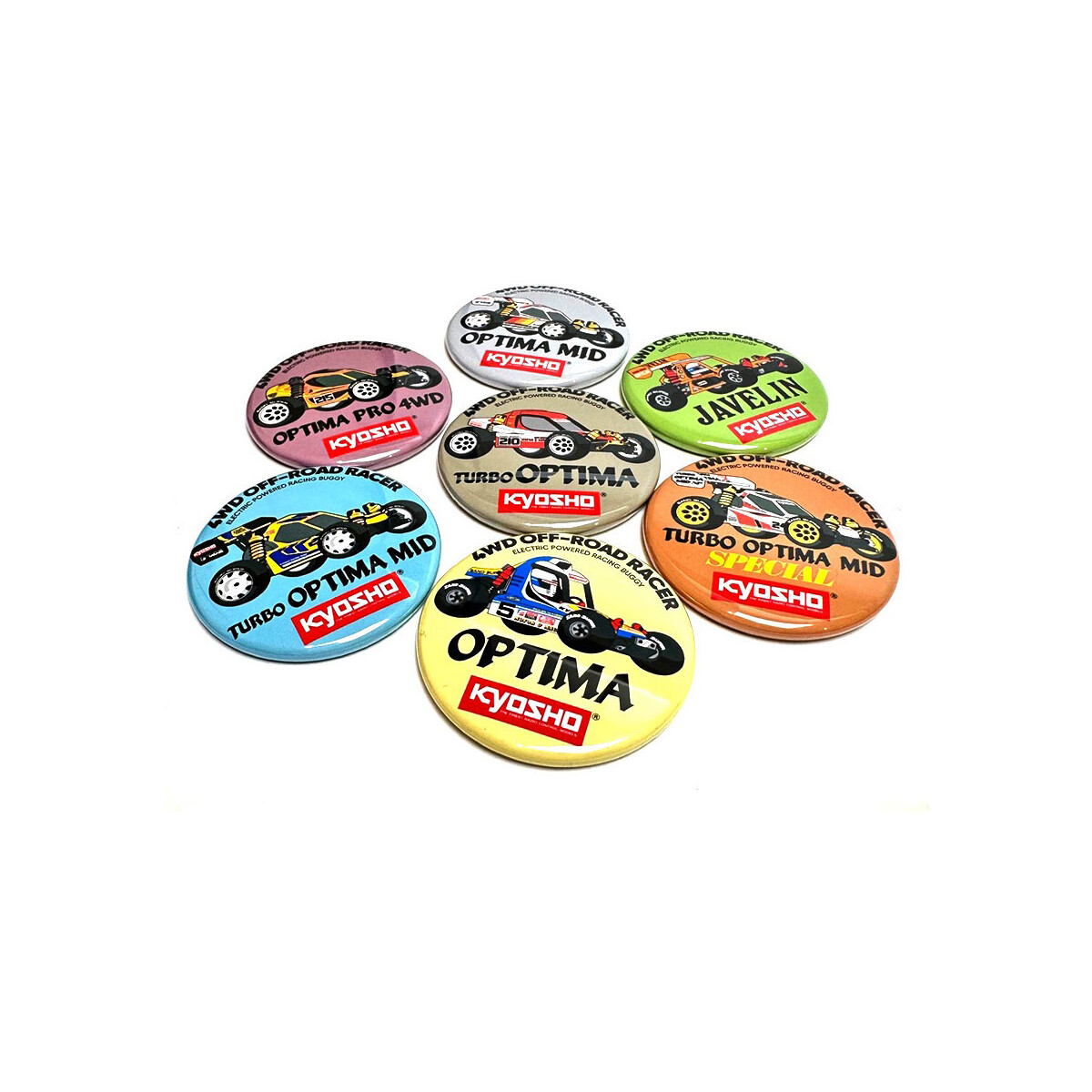 Kyosho Anstecker/Pins Vintage Buggy 4WD (7)