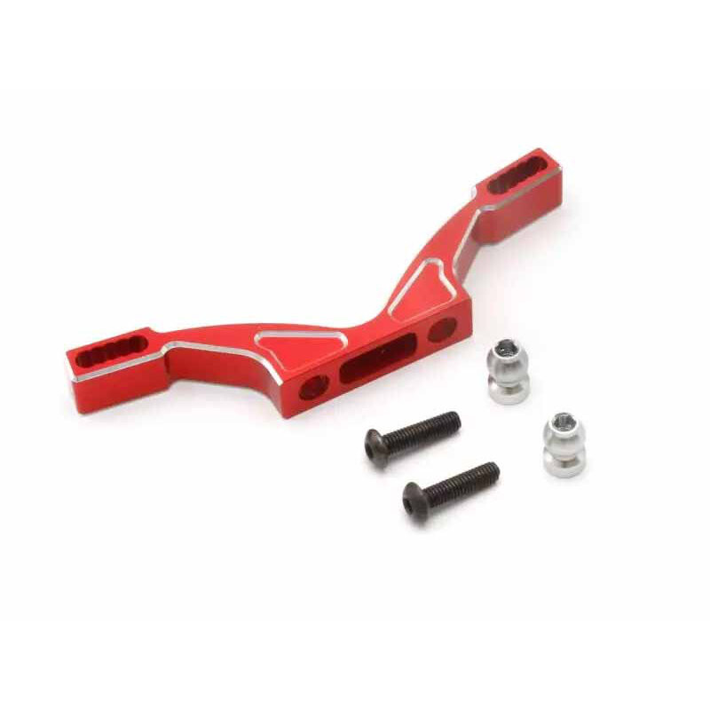 Kyosho Alu Dämpferbrücke vorn rot für Fazer FZD2