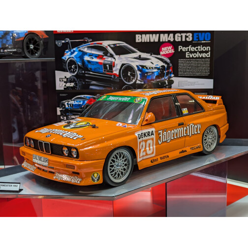 Tamiya 58760 BMW M3 E30 Sport Evo Jägermeister (TT-02) 1:10 Kit