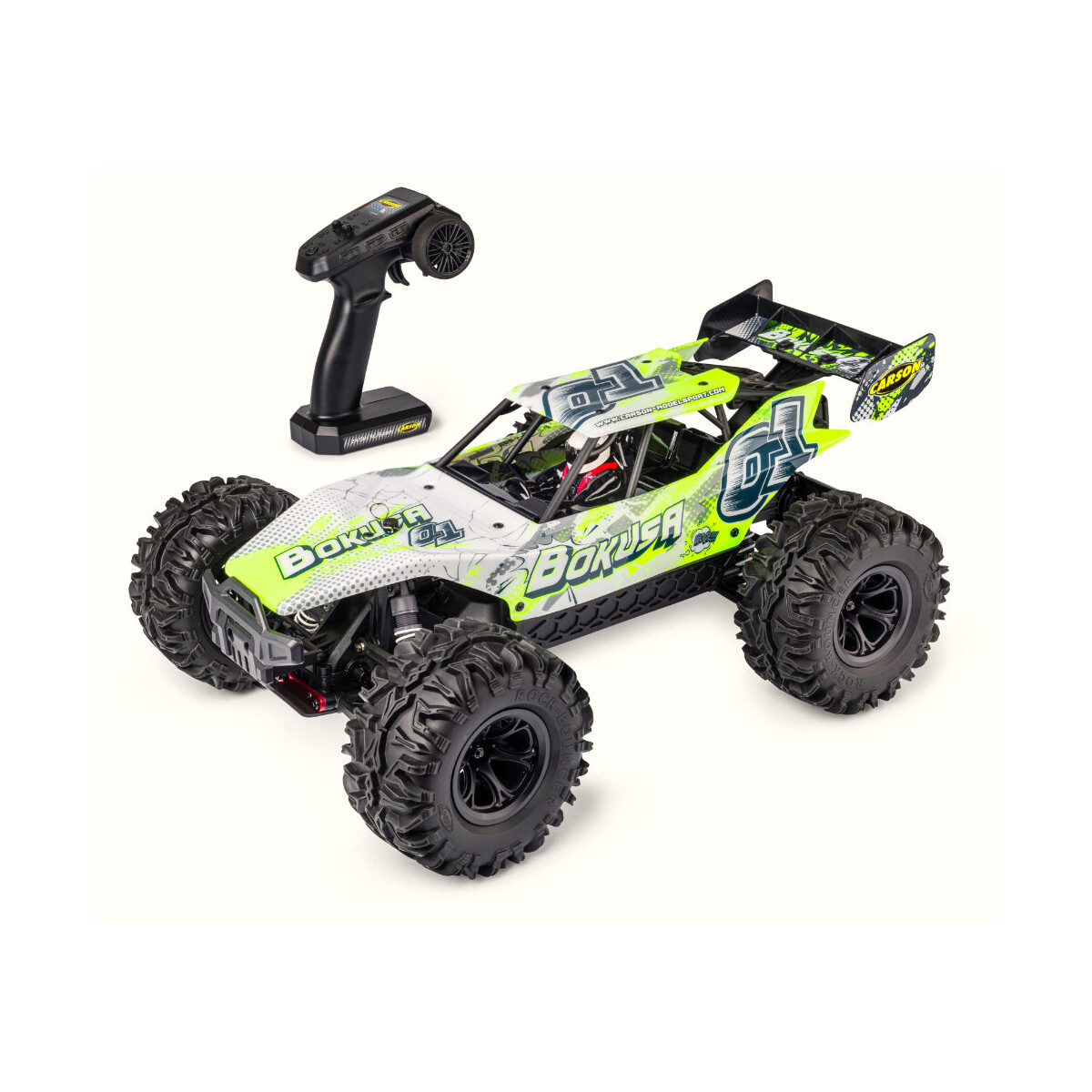 Carson Bokusa Brushless 2S 4WD RTR 1:10 geel