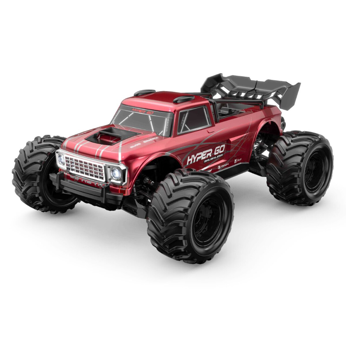 MJX Hyper GO 10210R Truck 1:10 Brushless 4WD RTR Rot